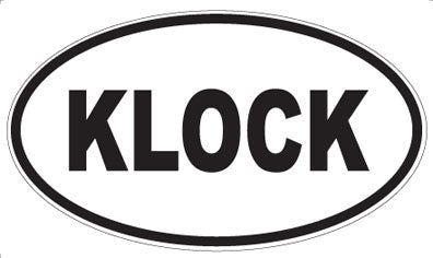 KLOCK - Oval Magnet