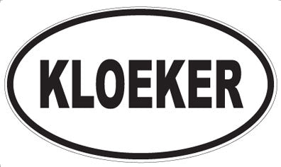 KLOEKER - Oval Magnet