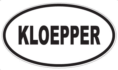 KLOEPPER - Oval Magnet