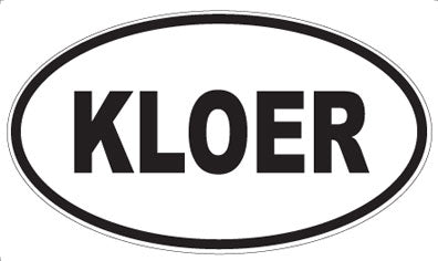 KLOER - Oval Magnet