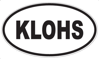 KLOHS - Oval Magnet