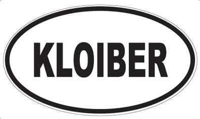 KLOIBER - Oval Magnet
