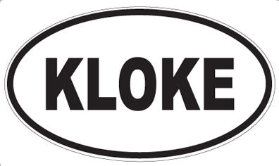 KLOKE - Oval Magnet
