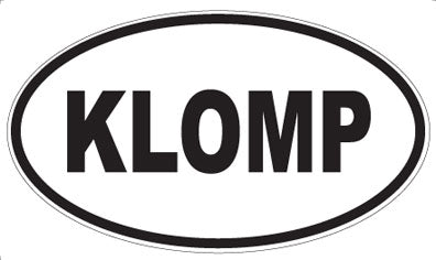 KLOMP - Oval Magnet