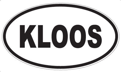 KLOOS - Oval Magnet