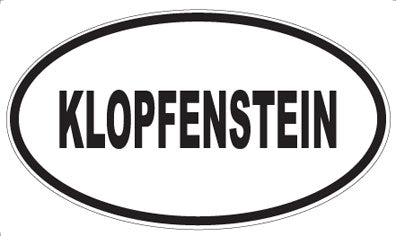 KLOPFENSTEIN - Oval Magnet