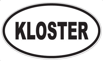 KLOSTER - Oval Magnet