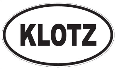 KLOTZ - Oval Magnet