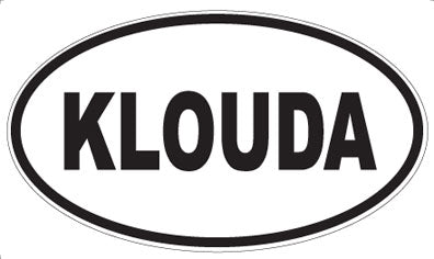 KLOUDA - Oval Magnet