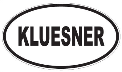 KLUESNER - Oval Magnet