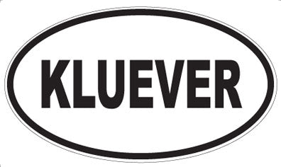 KLUEVER - Oval Magnet