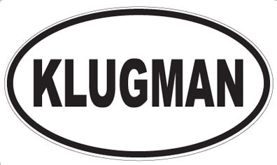 KLUGMAN - Oval Magnet