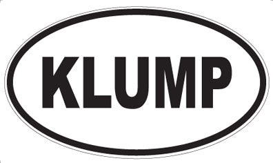 KLUMP - Oval Magnet