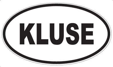 KLUSE - Oval Magnet