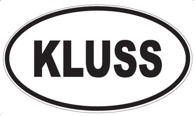 KLUSS - Oval Magnet