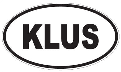 KLUS - Oval Magnet
