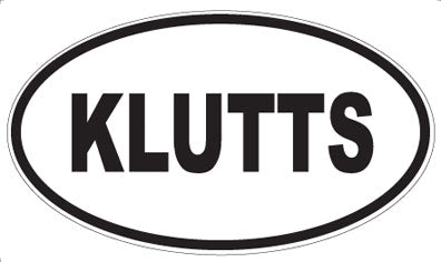 KLUTTS - Oval Magnet