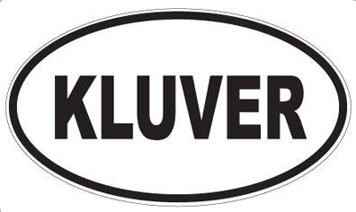 KLUVER - Oval Magnet