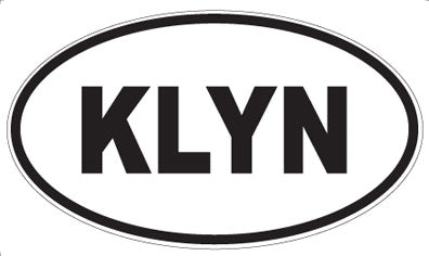 KLYN - Oval Magnet