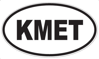 KMET - Oval Magnet