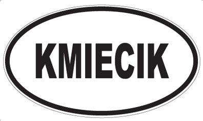 KMIECIK - Oval Magnet