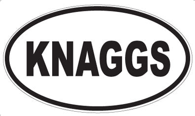 KNAGGS - Oval Magnet