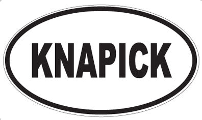 KNAPICK - Oval Magnet