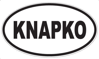 KNAPKO - Oval Magnet