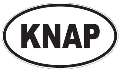 KNAP - Oval Magnet