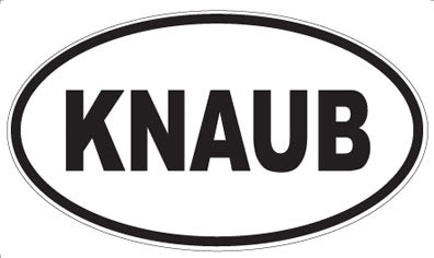 KNAUB - Oval Magnet