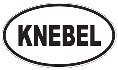 KNEBEL - Oval Magnet