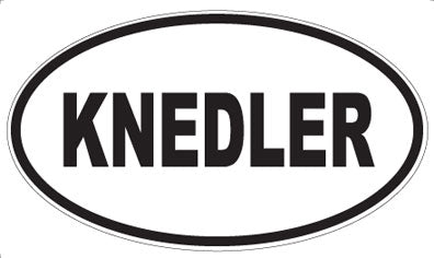 KNEDLER - Oval Magnet