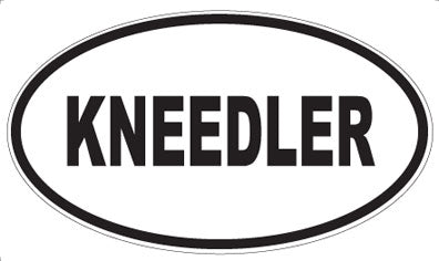 KNEEDLER - Oval Magnet