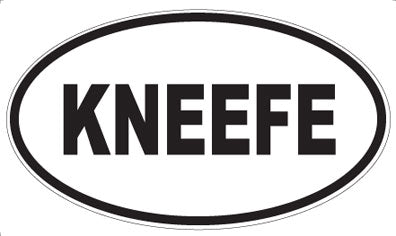 KNEEFE - Oval Magnet