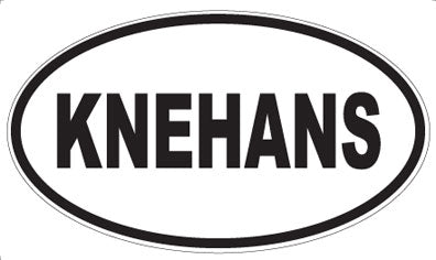 KNEHANS - Oval Magnet