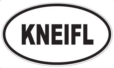 KNEIFL - Oval Magnet