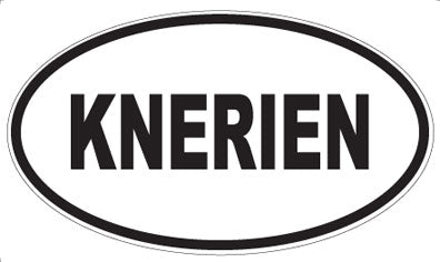 KNERIEN - Oval Magnet