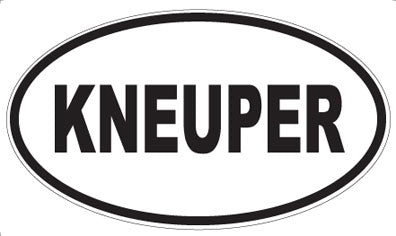 KNEUPER - Oval Magnet