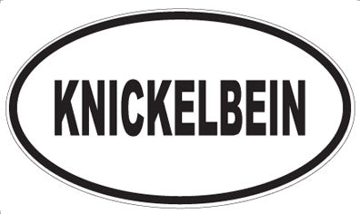 KNICKELBEIN - Oval Magnet