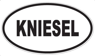 KNIESEL - Oval Magnet