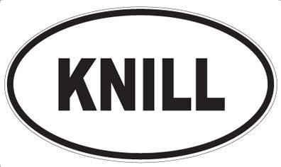 KNILL - Oval Magnet