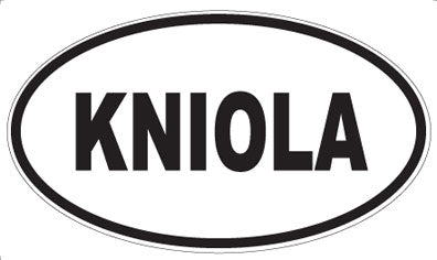 KNIOLA - Oval Magnet