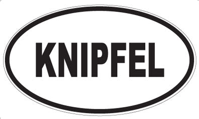 KNIPFEL - Oval Magnet