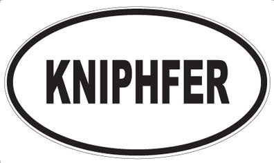 KNIPHFER - Oval Magnet