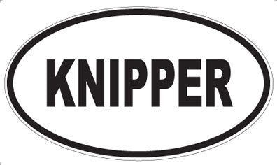 KNIPPER - Oval Magnet