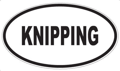 KNIPPING - Oval Magnet