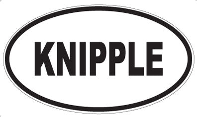 KNIPPLE - Oval Magnet