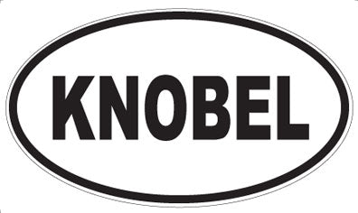 KNOBEL - Oval Magnet