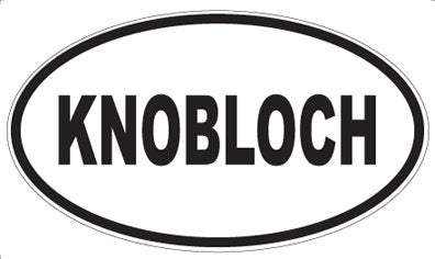 KNOBLOCH - Oval Magnet