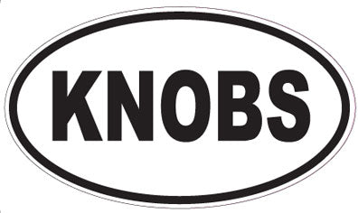 KNOBS - Oval Magnet